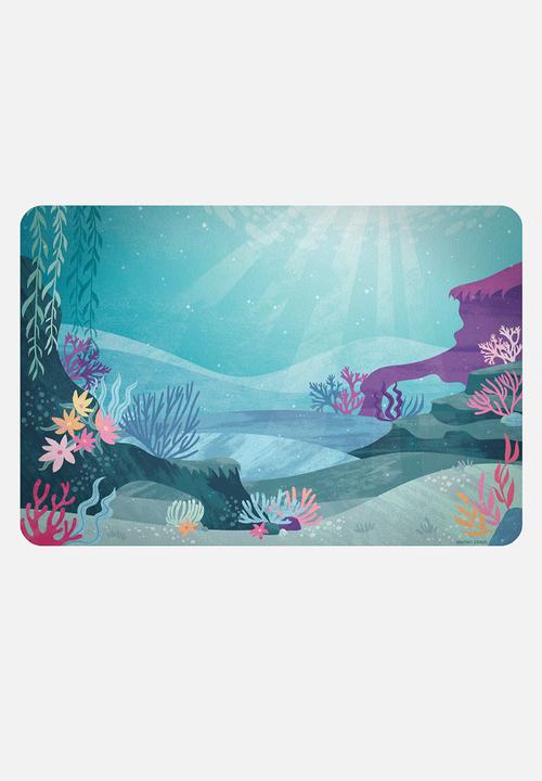 Stephen Joseph - Magnetic scene w/drawer mermaid  - multi