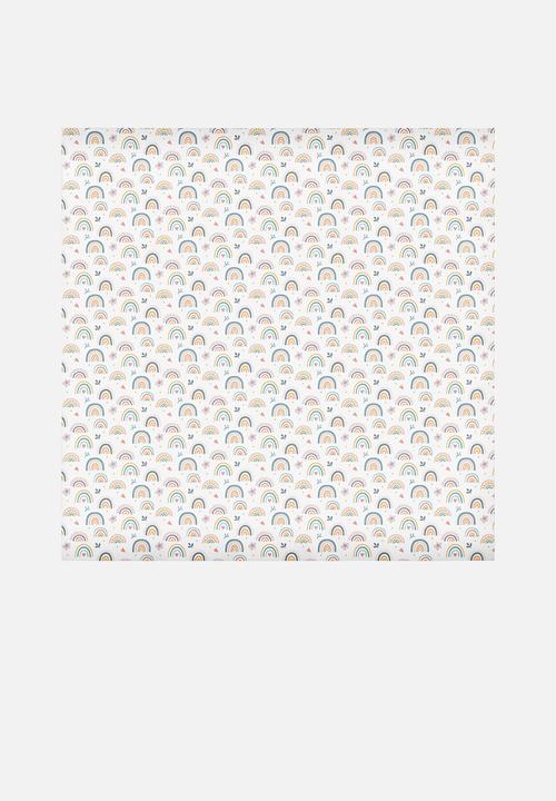 Stephen Joseph - Muslin blanket rainbow - multi