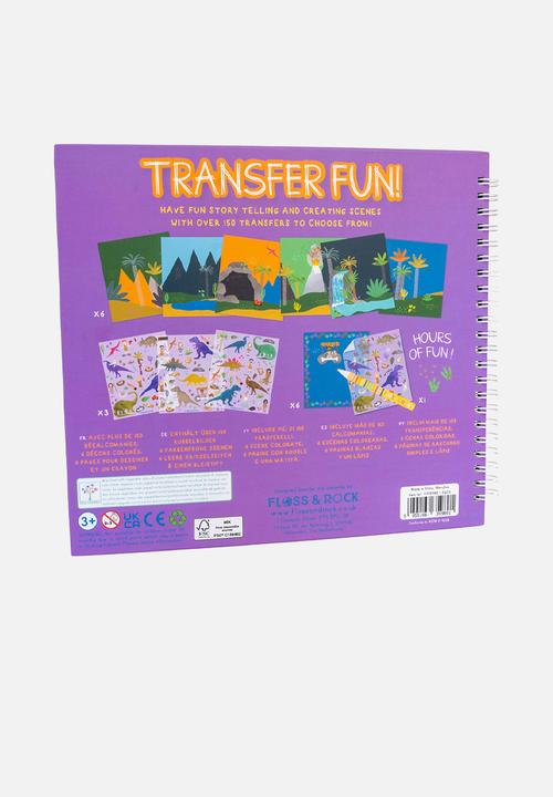 FLOSS AND ROCK - Transfer fun dino - multi