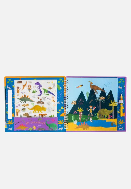 FLOSS AND ROCK - Transfer fun dino - multi