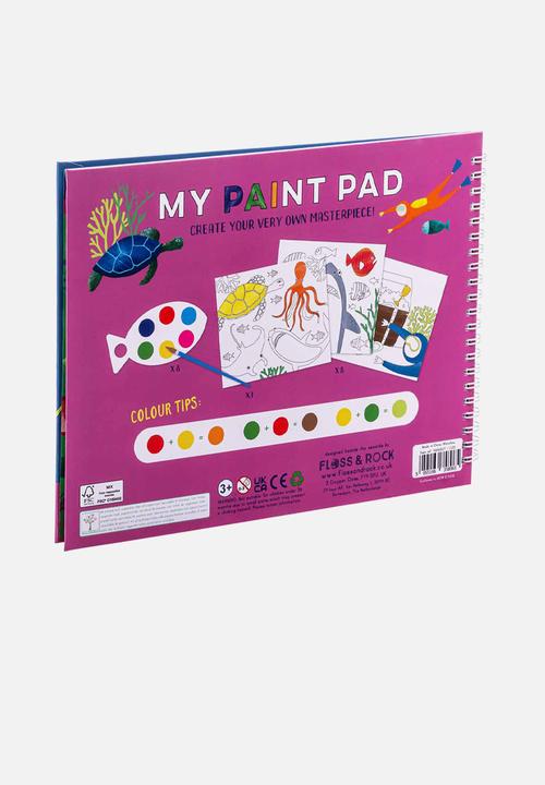 FLOSS AND ROCK - Painting pad deep sea - multi