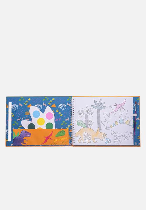 FLOSS AND ROCK - Painting pad dino - multi