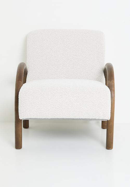 Sixth Floor - Archie occasional chair - cream