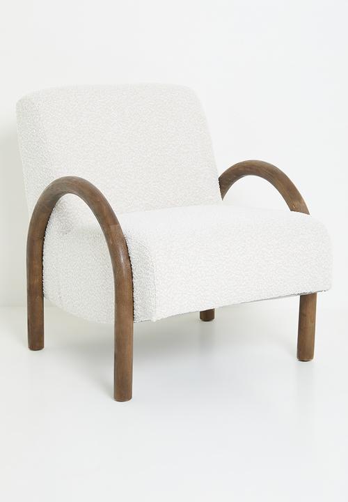 Sixth Floor - Archie occasional chair - cream
