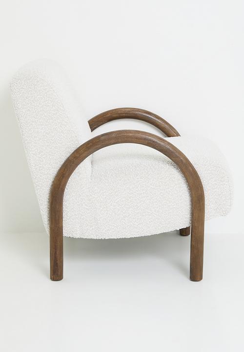 Sixth Floor - Archie occasional chair - cream