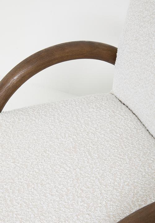 Sixth Floor - Archie occasional chair - cream