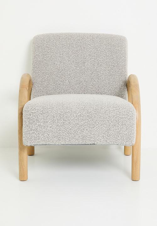 Sixth Floor - Archie occasional chair - Dove grey