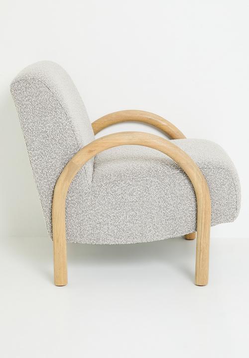 Sixth Floor - Archie occasional chair - Dove grey