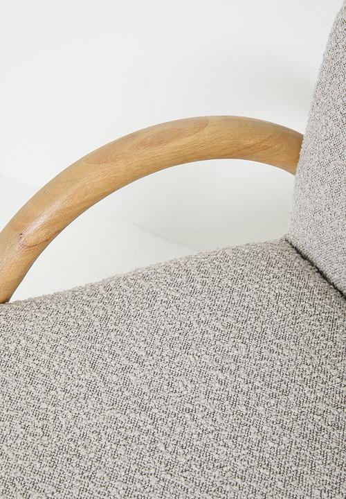 Sixth Floor - Archie occasional chair - Dove grey