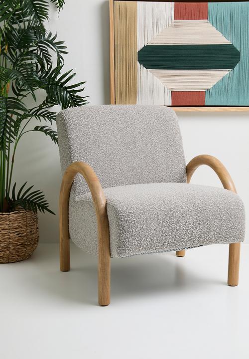 Sixth Floor - Archie occasional chair - Dove grey