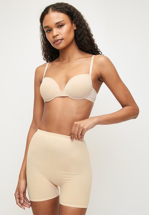 Tessa Design - Tessa highwaisted shorty shorts -  neutral 