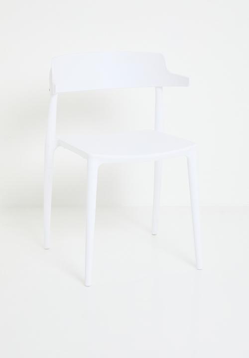 Eleven Past - Telula indoor/outdoor stackable chair - white