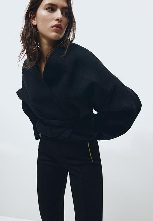 H&M - Heavy jersey leggings - black