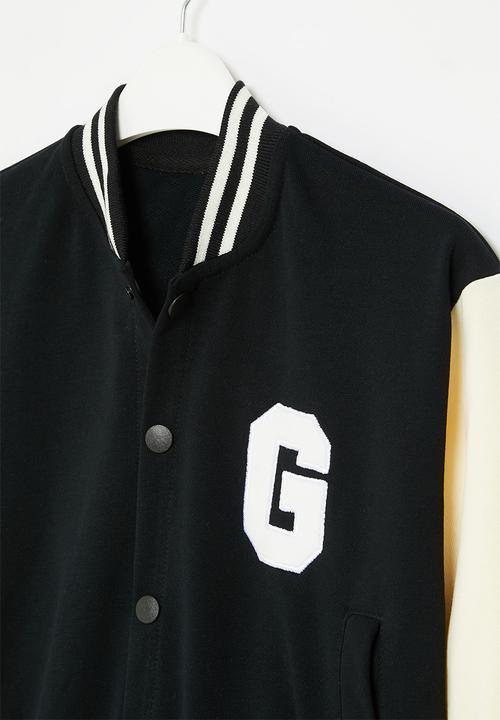 Pop Candy - Baseball jacket - black & white