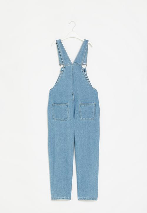 Pop Candy - Denim dungaree - blue
