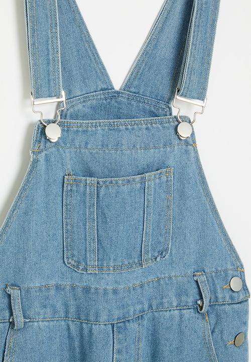 Pop Candy - Denim dungaree - blue