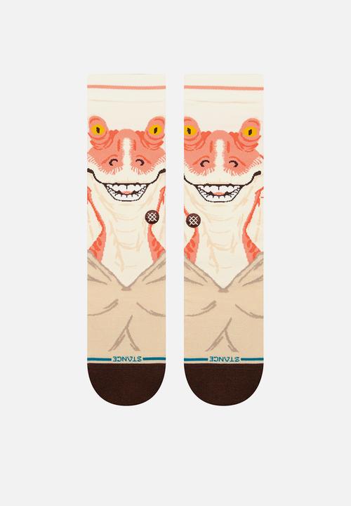 Stance Socks - Jar jar crew - vintage white