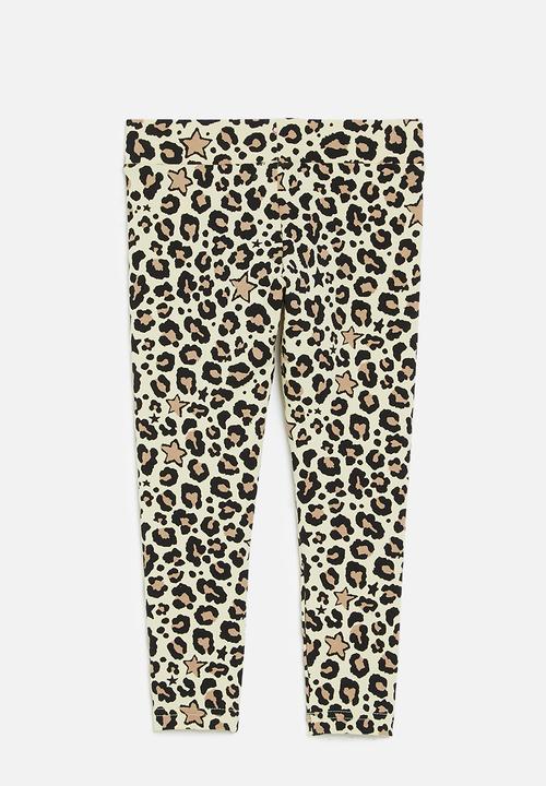 Converse - Cnvg leopard aop legging - neutral