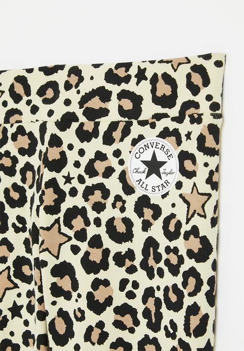 Converse - Cnvg leopard aop legging - neutral