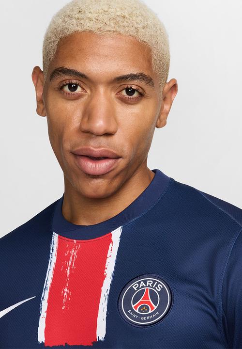 Nike - Paris Saint-Germain 2024/25 Stadium Home Jersey - Midnight Navy & Wht