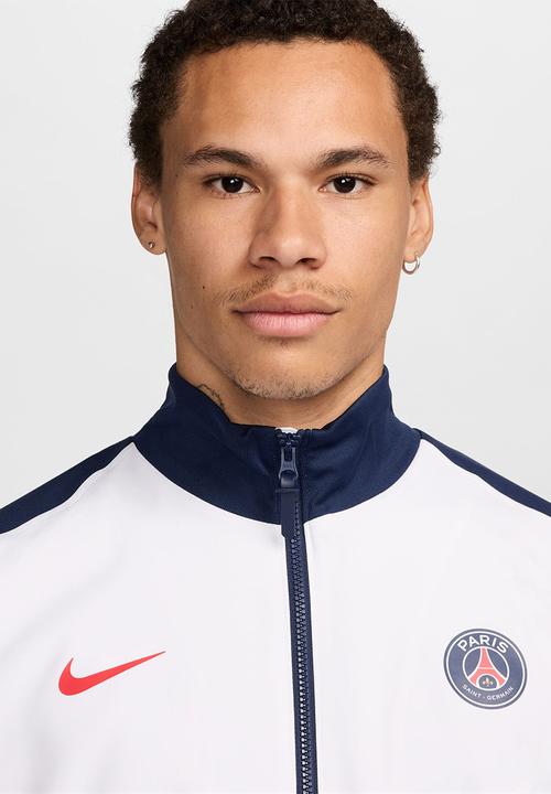 Nike - Paris Saint-Germain Strike  Dri-FIT Football Jacket  - White/NAvy/Red