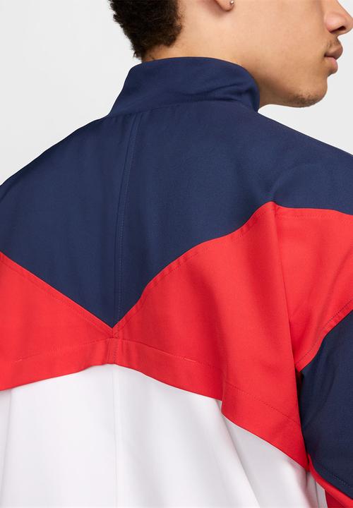 Nike - Paris Saint-Germain Strike  Dri-FIT Football Jacket  - White/NAvy/Red