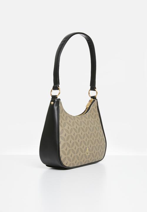 POLO - Havana baguette sling - black
