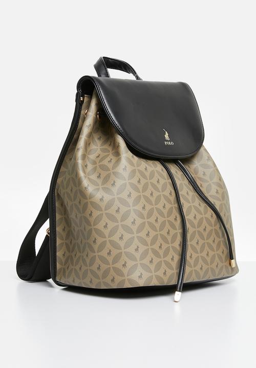 POLO - Havana backpack - black