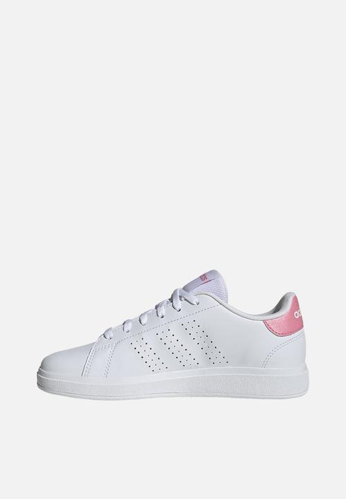 adidas Performance - Advantage Base 2.0 J - Ftwr White/Bliss Pink/Core Black