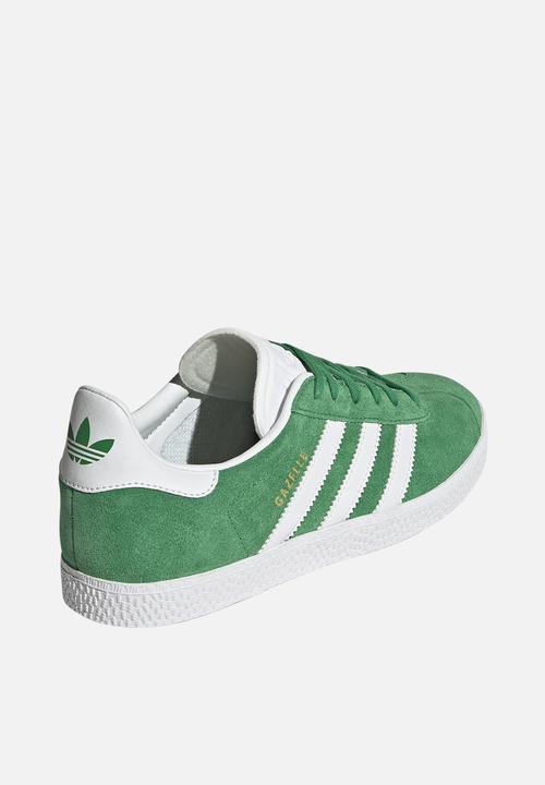 adidas Originals - Gazelle J - Green/Ftwr White/Gold Met.