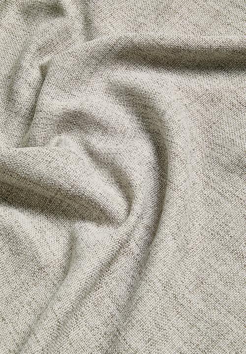 Sixth Floor - Textured Weave Lined Taped Curtain - Grey