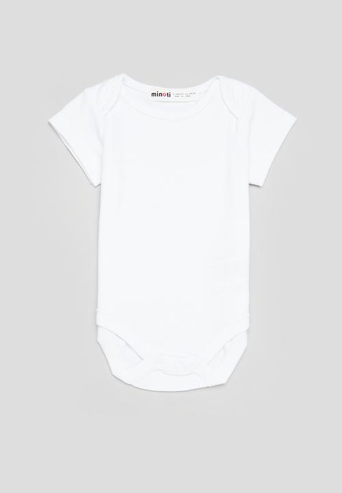 MINOTI - 3 pack bodysuit - white - white