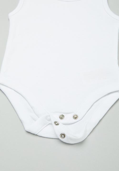 MINOTI - 3 pack vest - white - white