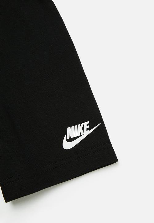 Nike - Nkb b nsw aop ft short set - black