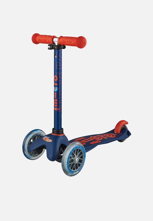 MICRO - Mini deluxe scooter - navy blue