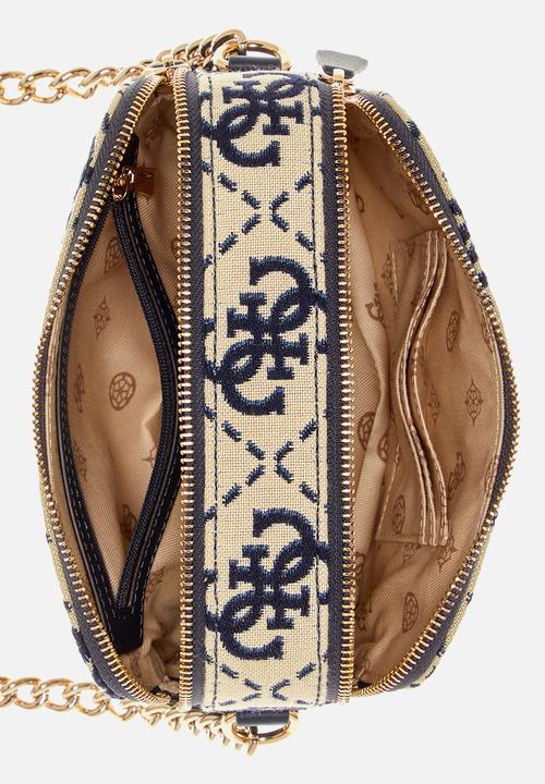 GUESS - Ruma crossbody camera - navy logo