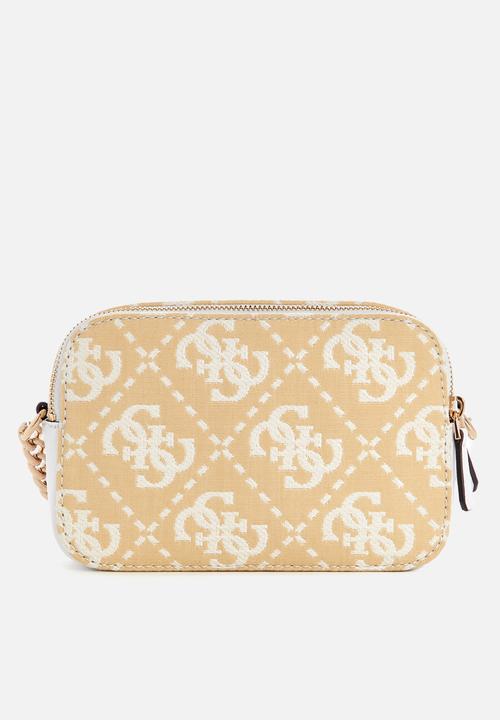 GUESS - Ruma crossbody camera - white logo