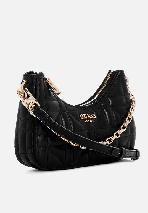GUESS - Assia mini crossbody top zip - black