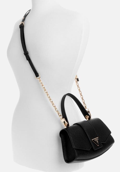 GUESS - Ilia top handle flap - black