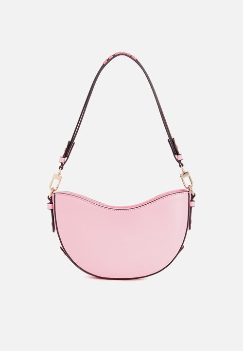 GUESS - Sarita top zip shoulder bag - pink