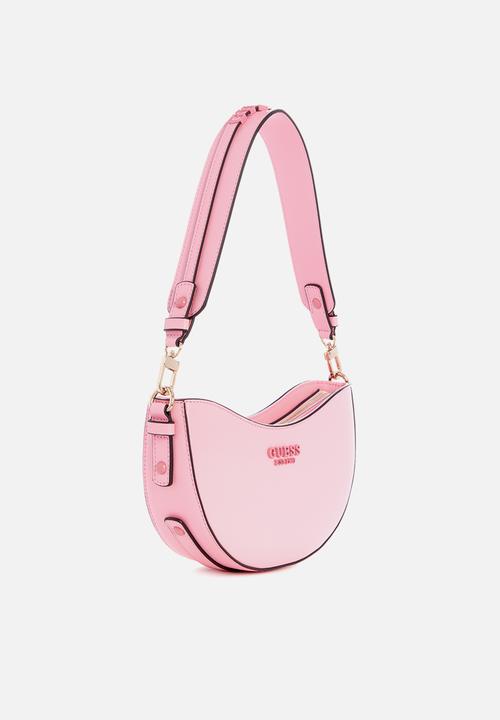 GUESS - Sarita top zip shoulder bag - pink