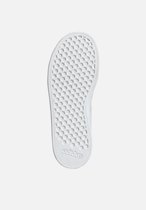 adidas Performance - Advantage Base 2.0 J - Ftwr White/Ftwr White/Green