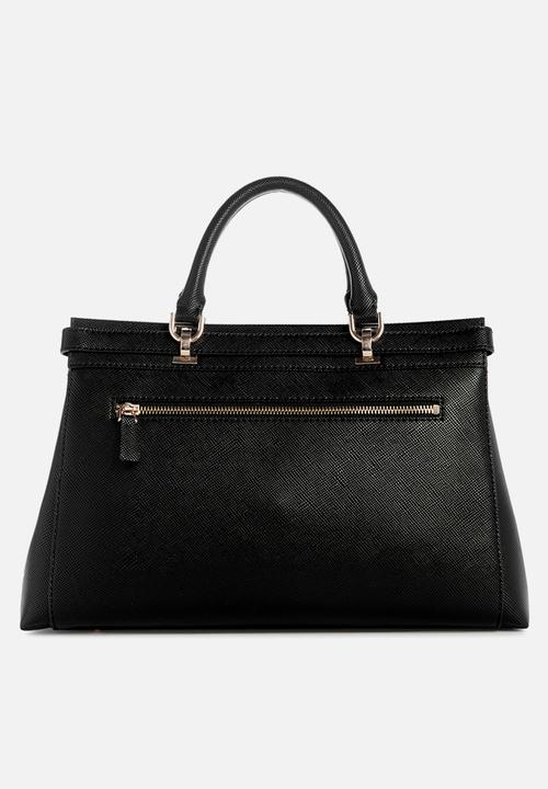 GUESS - Levante luxury satchel - black