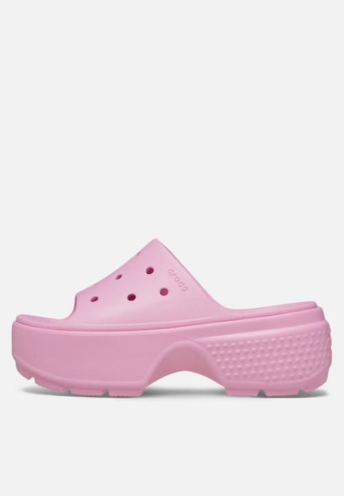 Crocs - Stomp slide - pink tweed