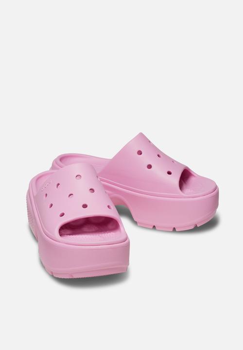 Crocs - Stomp slide - pink tweed