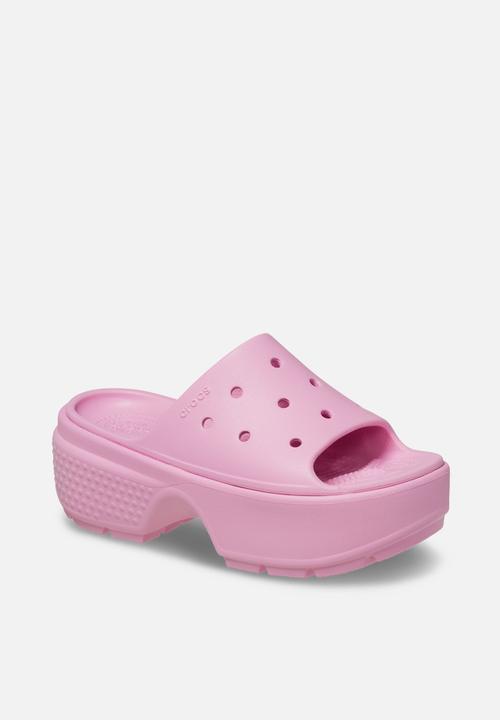 Crocs - Stomp slide - pink tweed