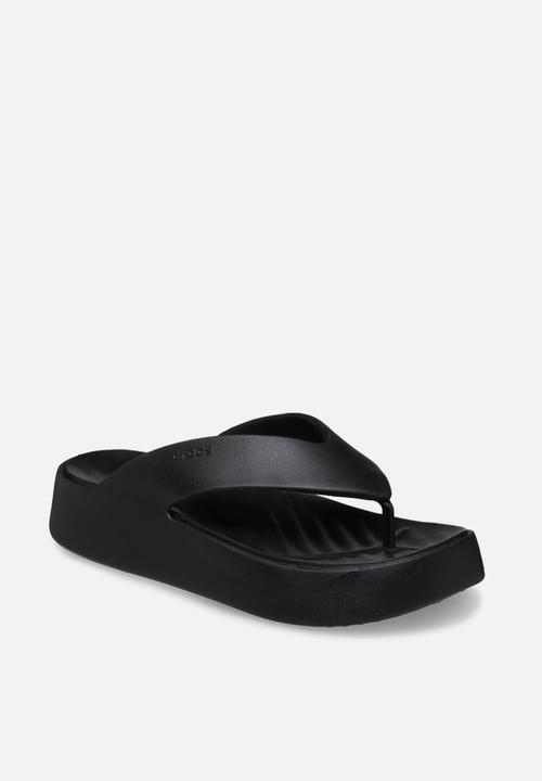 Crocs - Getaway platform flip - black