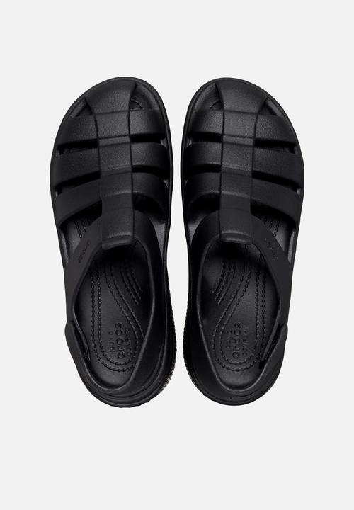 Crocs - Stomp fisherman sandal - black