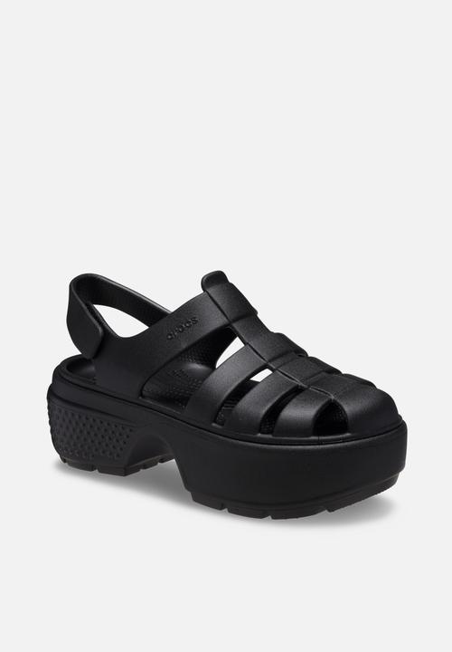 Crocs - Stomp fisherman sandal - black