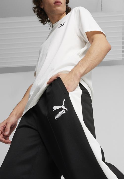 PUMA - T7 ICONIC Straight Track Pants PT - PUMA Black